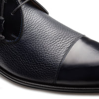 Mezlan Capello Hi-Shine Calf Derby - Luxury Men's Dress Shoe