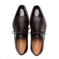 Mezlan Capello Hi-Shine Calf Derby - Luxury Men's Dress Shoe