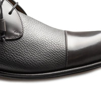 Mezlan Capello Hi-Shine/Calf Derby - Grey