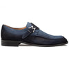 Mezlan Diesel Suede Monk Strap Royal (21745)