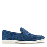 Sanlucar Woven Suede Moccasin