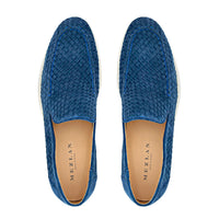 Sanlucar Woven Suede Moccasin