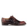 Mezlan Pueblo Crocodile Oxford - Luxury Italian Leather Shoes