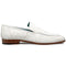 Mezlan Menor Ostrich Slip On White (50120-S)
