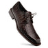 Mezlan Ugo Crocodile Square Toe Lace Up Derby Brown (50200-F)