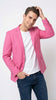 Men’s Hot Pink Fuchsia Sport Coat, Fashion Dinner Jacket and Dress Casual Blazer