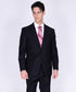 Mantoni Black or Gray 2-Button Slim or Modern Fit Suit