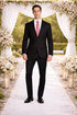 Mantoni Black or Gray 2-Button Slim or Modern Fit Suit