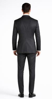 Mantoni Double-Breast Black, Grey, or Navy Wool Suit