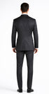 Mantoni Double-Breast Black, Grey, or Navy Wool Suit