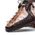 Marco Di Milano Mens White and Brown Caiman Gator Derby Caribe