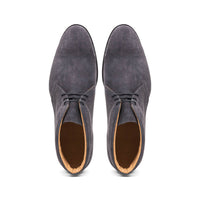 Zelli Marco Italian Suede Chukka Boots in Grey | Luxury Footwear