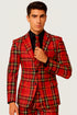 Plaid Christmas Suit