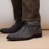 Zelli Marco Italian Suede Chukka Boots in Grey | Luxury Footwear