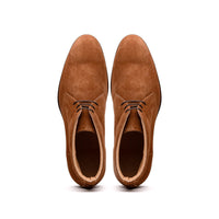 Zelli Marco Italian Suede Chukka Boots in Tobacco for Style and Comfort