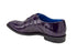 Belvedere Mare - Purple Genuine Crocodile Oxford
