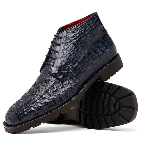 Marco Di Milano Martinelli Caiman Crocodile Chukka Boots