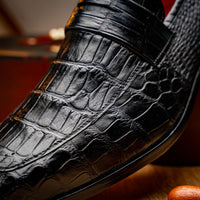 Marco_Di_Milano Matteo Black Leather Luxury Shoe