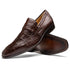 Marco Di Milano Matteo Brown Alligator Penny Loafer