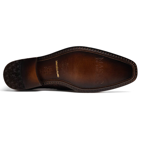 Marco Di Milano Matteo Brown Alligator Penny Loafer