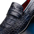 Marco Di Milano Matteo Navy Alligator Penny Loafer
