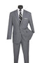 Medium Grey Regular Fit 2 Piece Suit