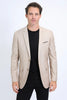 Mens Khaki Western Suit Blazer – Modern Fit Cowboy Tuxedo Style Western Blazer