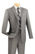 Men's Ultra Slim Fit suit 2 Piece -color Gray