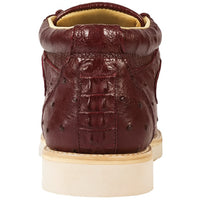 Men's Wild West Boots Caiman and Ostrich Skin Shoe 2ZA050206