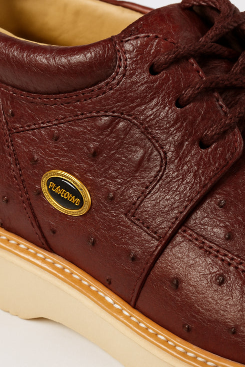 Men's Wild West Boots Caiman and Ostrich Skin Shoe 2ZA050206