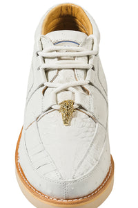 Men's Wild West Boots Caiman and Ostrich Skin Shoe 2ZA050228