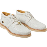 Men's Wild West Boots Caiman and Ostrich Skin Shoe 2ZA050228