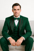 Hunter Green Italian Wool 3-Piece Modern Fit Tuxedo