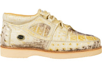 Men's Wild West Boots Caiman and Ostrich Skin Shoe 2ZA050249