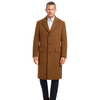 Copper Color Vicuna Vitali Light Brown Wool Long Overcoat