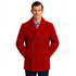 Mens Peacoat Wool double breasted Style Coat