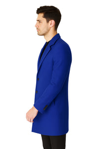 Royal Blue Peacoat - Mens Royal Blue Peacoat
