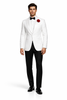 Mens 007 James Bond White Tuxedo