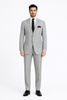 Men's 2pc Summer Seersucker Modern Fit Suit In Black Pinstripe