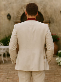 Mens Al Pacino Tony Montana Scarface Suit in White