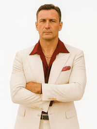 Mens Al Pacino Tony Montana Scarface Suit in White