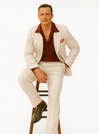 Mens Al Pacino Tony Montana Scarface Suit in White