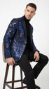 Mens Black and Royal and Gold and Navy Blue Sequin Tuxedo Suit Set – Luxury Prom Wedding Tuxedo with Sequin Jacket