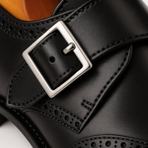 Burnished Wingtip Monk Strap KS099-710