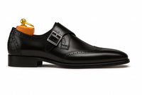 Burnished Wingtip Monk Strap KS099-710