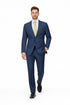 Modern Fit Tiglio Wool Double-Breasted Suit – Premium Tailored Formal Suit