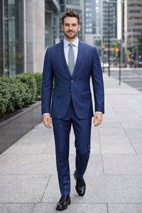 Slim Fit Tiglio Wool Suit – Modern Tailored Two-Piece Formal Suit