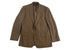 Mens Brown Houndstooth Blazer – Classic British Style 2 Button Checkered Texture Sport Coat for Fall, Winter Khaki Tan
