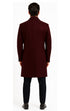 Men's Burgundy ~ Wine ~ Maroon Overcoats