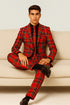 Plaid Christmas Suit
